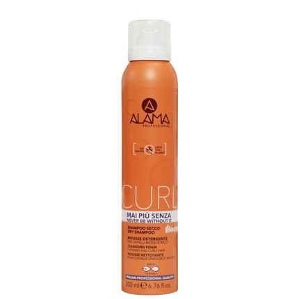 Alama Dry Shampoo Mousse for Curly Hair 200ml