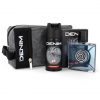 DENIM Black Gift Set After Shave 100ml Deo 150ml with Bag