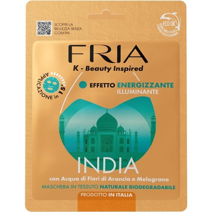 Fria Single Phase Mask India Energising Brightening Effect