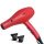 Black Star Turbo Piuma Phon Professional Hair Dryer 1700W Red