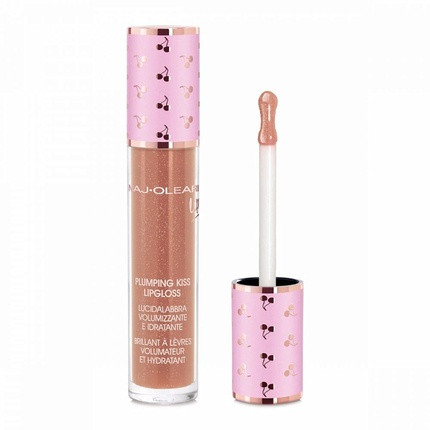 Volumizing Lip Gloss in Pearly Caramel Shade 06