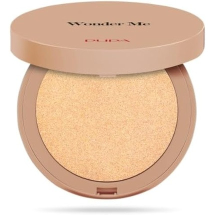 Pupa Wonder Me Glow Compact Face Highlighter 102 Pure Gold