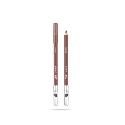 Pupa True Lips Lip Liner 047 Deep Nude Intensive Color and Ultra-Pigmented