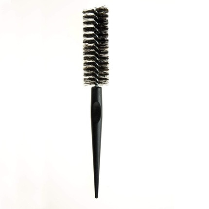 Koh I Noor Round Small Black Bristle Head Brush with Strap