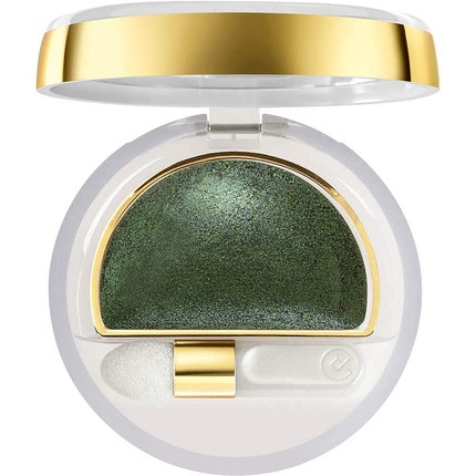 Collistar Eyeshadow with Dual Effect: Wet and Dry Olive Green Long-Lasting Pearl Effect with Hyaluronic Acid, Vitamin E, and UV Filters 2g