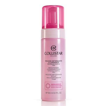 Collistar Brightening Cleansing Mousse Soothing Facial Cleanser 180ml