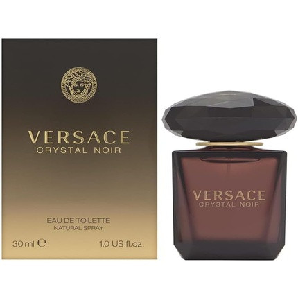 Versace Crystal Noir Eau De Toilette Spray 1 oz 30 ml - Women