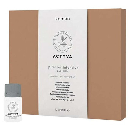 Kemon Actyva Lotion P-Factor Hair Loss Prevention - 12 X 6 Ml