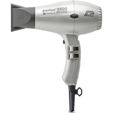 Parlux 3500 SuperCompact Ceramic + Ion Professional Hair Dryer Silver