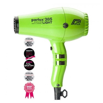 Parlux 385 Power Light Ceramic Ionic Hair Dryer Green