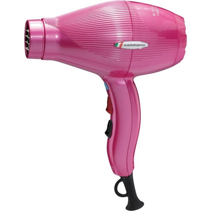 GAMMAPIU Professional Hair Dryer E.T.C. Light with Ion Generator 1800-2100W 3 Speeds 430g - Pink