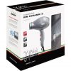 GAMMAPIU Professional Hair Dryer Ion Ceramic with Ion Generator 3 Speeds Silver Coated Grill 2000-2300W Italian Plug Black