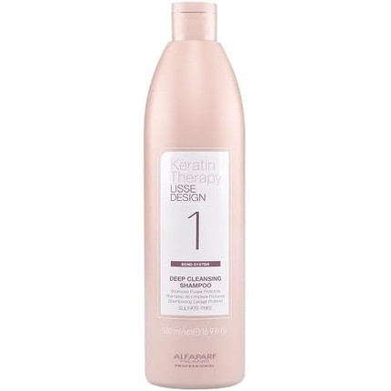 Alfaparf Keratin Therapy Lisse Design Deep Cleansing Shampoo 500ml