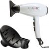 Ga. Ma Hair Dryer Classic 2200W White with Hole in The Grip for Hanging 3m AC Italy Monotone