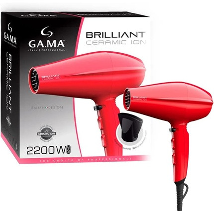 Gama Italy Professional Brilliant Ceramic Ion Hair Dryer 2200W