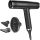 GA.MA Italy Professional Perfect IQ Hairdryer with Sophisticated Technologies for Hair Well-Being and Shine 2000W Black