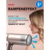 Gama Italy Professional iQ3 Perfetto Hair Dryer - Original Smart Design Made in Italy, Maximum Power Energy Savings, Ultra-Light Gold Rose