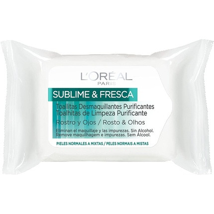 Cleansing By L'Oreal Paris Triple Active Cleansing Wipes Normal/Combination Skin