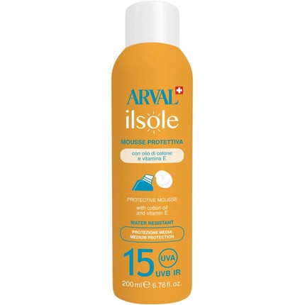 Arval Il Sole Protective Mousse SPF15 200ml