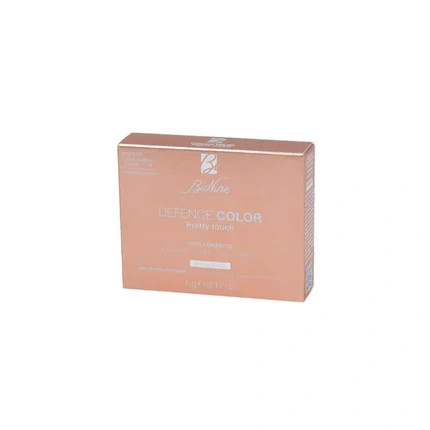 Bionike Defence Color Pretty Touch Compact Powder 302 Peach 5 Grams