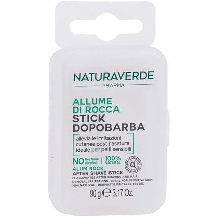 Naturaverde Pharma Aftershave Stick for Men Alum di Rocca 90g