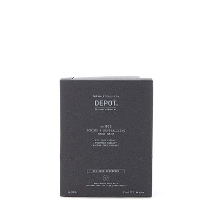 Depot 806 Toning & Revitalizing Face Mask for Men