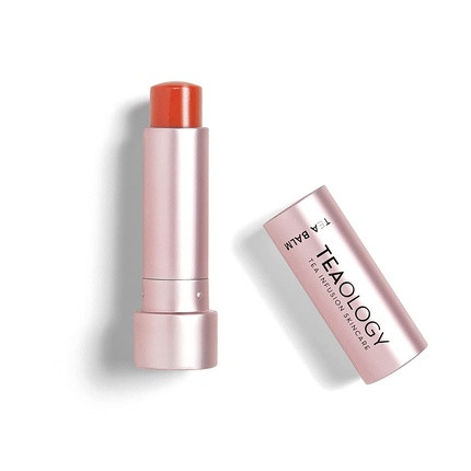 Teaology Peach Tea Lip Balm - Tinted Lip Care with Antioxidant Tea Extract 23g