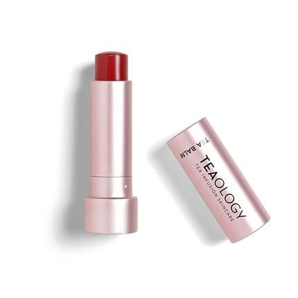 Teaology Berry Lip Balm 23g - Tinted Lip Care with Antioxidant Tea Extract - Natural Cosmetics