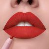 Mulac Cosmetics Lip Master 10 Candy Apple Lip Pencil Intense Red Neutral 24h Water Resistant and No-Transfer Vegan 1g