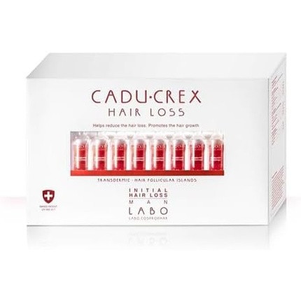 Cadu Crex Hair Loss Treatment Man 20 Vials x 3.5ml - Initial Hair Loss