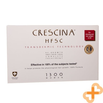 Crescina HFSC 1300 Woman Re-Growth Anti-Hair Loss Treatment Ampoules 3.5ml