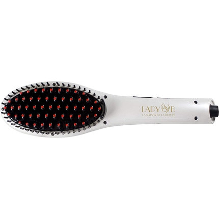 Beper 40.926 Ion Technology Hairbrush with Adjustable Heat Resistance 80-230C