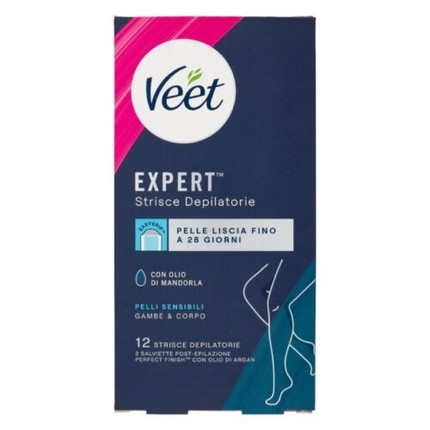 Veet Expert Depilatory Strips for Sensitive Skin