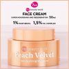 7DAYS Collagen Face Cream with Panthenol and Shea Butter Moisturising Facial Skin Care Product 1 pc x 50ml Peach Velvet