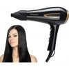 BEPER P301ASC001 Professional Hair Dryer with AC Motor 2200W - Black/Gold with Concentrator