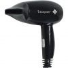 BEPER P301ASC100 Travel Hairdryer 1200W Foldable Hair Dryer 3 Temperatures 2 Speeds Small and Lightweight Black