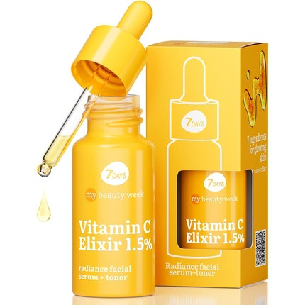 7Days Vitamin C Serum for Face Korean Skincare Brightening Face Serum Anti Pigmentation Moisturizer with Citrus Complex Anti Age Vit C Toner for All Skin Types