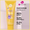 7DAYS Face Scrub with Soda, Zinc and Vitamin C Nourishing Skin Exfoliating Scrub with Fruit Extracts 80ml