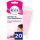 Veet Strips 20 Tapes 2 End-of-Stay Cleaning Wipes