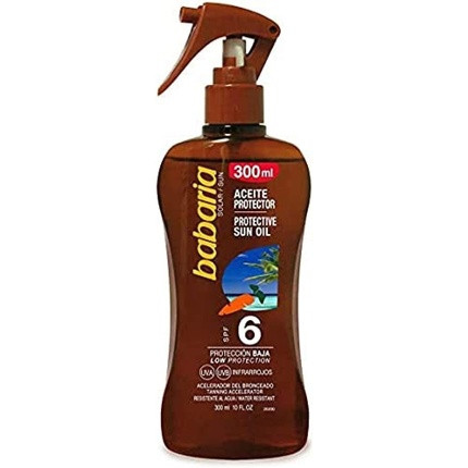 Babaria Carrot Tanning Oil Spray SPF 6 300ml