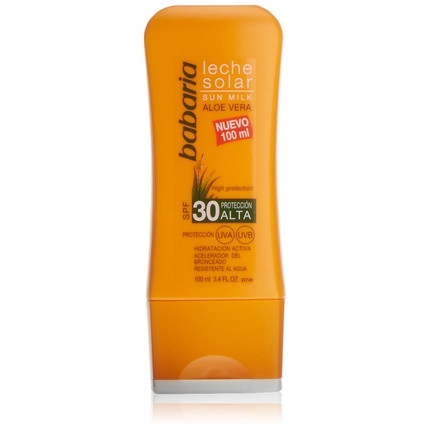 Babaria Sun Milk SPF30 with Aloe Vera 100ml