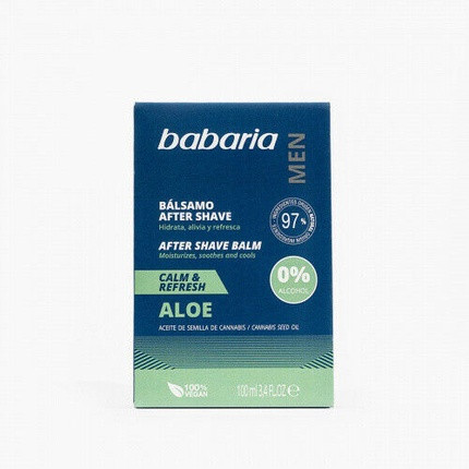 AMOSVITAL Babaria Aloe and Cannabis Seed Oil After Shave Balm