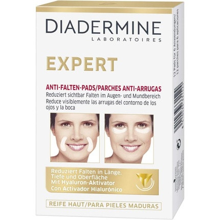 Diadermine Anti-Wrinkle with Hyaluronic Activator 12 Patches