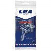 Lea Discount Men's Disposable Razor with 2-Blade System 5 Count