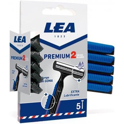 Lea Premium 2 Blade Disposable Razors 5pcs