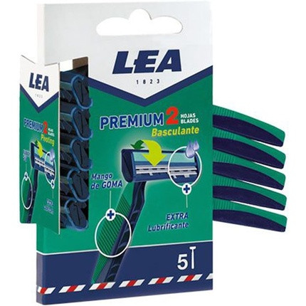 Lea Premium 2 Blade Pivot Disposable Razor