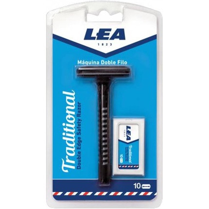 Lea Traditional Razor and 10 Refills 100g