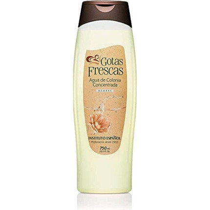 Agua De Colonia Gotas Frescas Hombre Instituto Español 750ml