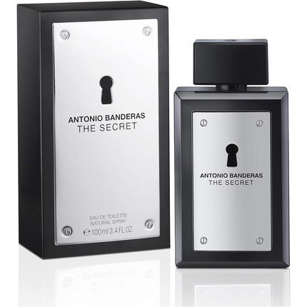 Antonio Banderas Perfumes The Secret Eau de Toilette for Men Long Lasting Elegant Sexy and Masculine Fragrance Fruity and Leather Notes Ideal for Day Wear 100ml