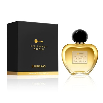 Banderas Perfumes Her Secret Absolu Eau de Parfum for Women 2.7 Fl Oz